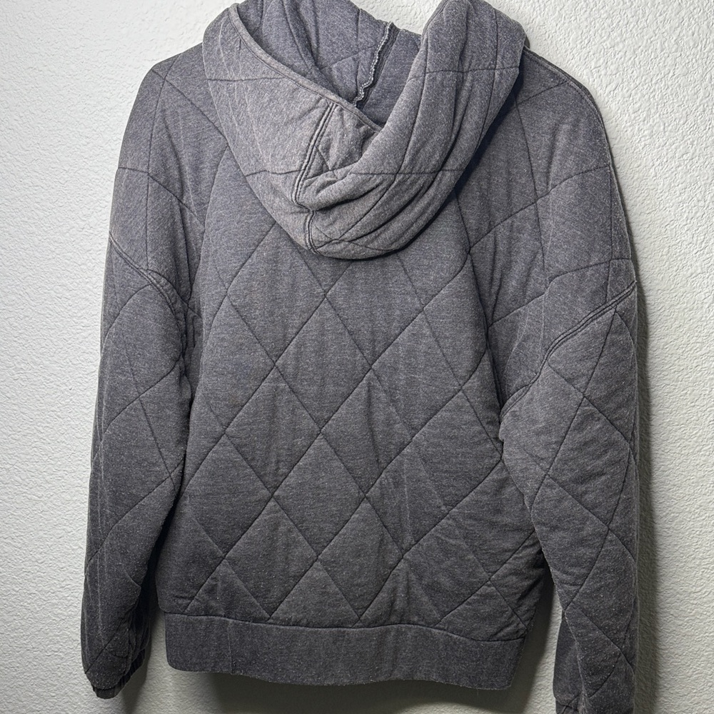 Wild Fable Heather Gray Hoodie - Picture 6 of 6